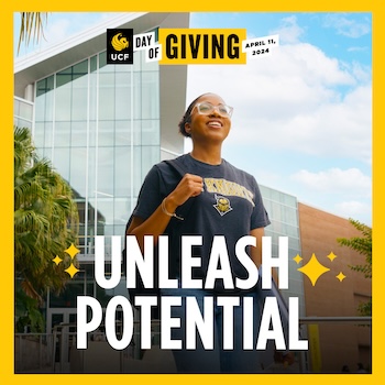 UCF Day of Giving - April 11, 2024 - Unleash Potential